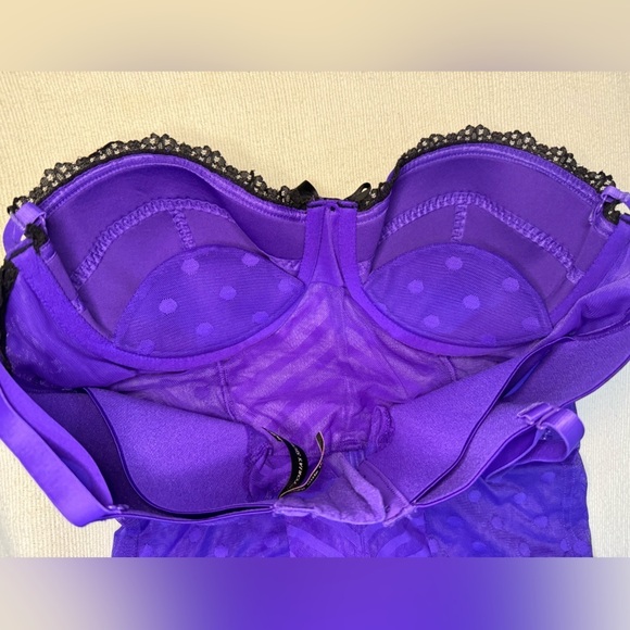Victorias Secret intimates Nightie. Size 34D. Deep purple color. - Picture 6 of 10